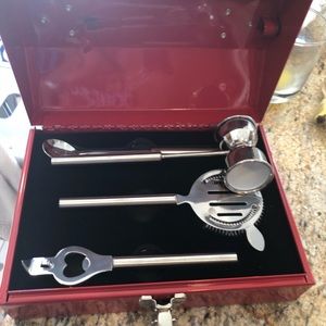 Pottery barn cocktail set